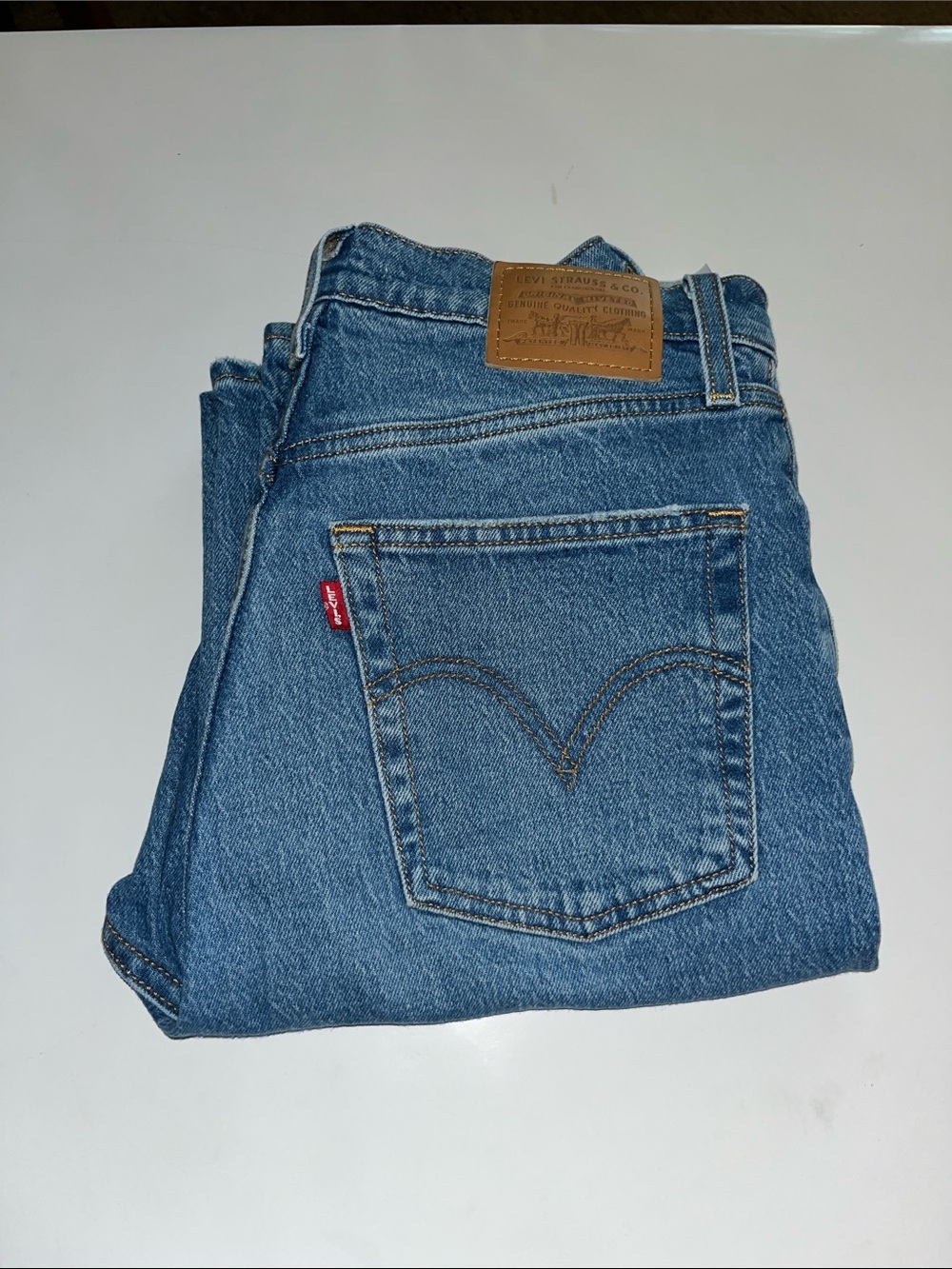 Levi’s Ribcage Straight Ankle High Rise Size 27 - Picture 3 of 16